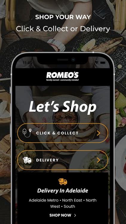 romeo's online shopping.